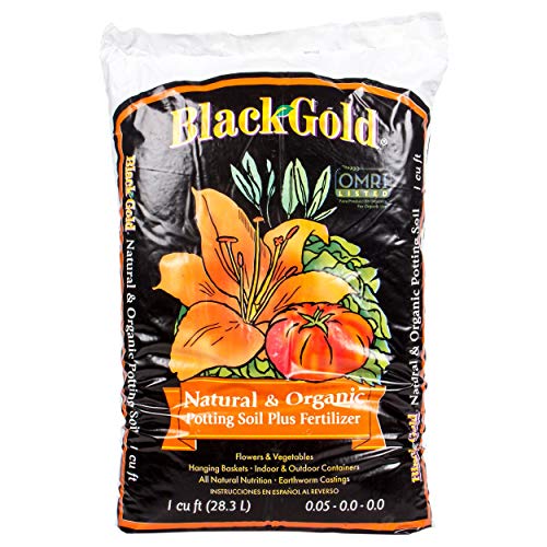 SunGro Black Gold All Purpose Natural and Organic Potting Soil Fer...