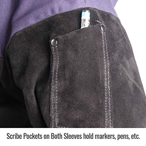 Black Stallion JH1016-NB BSX FR Cotton & Cowhide Hybrid Welding Ja...