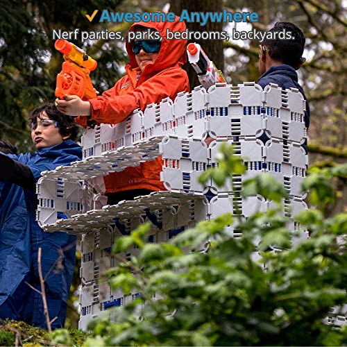 Blaster Boards - 2 Pack | Kids Fort Building Kit for Nerf Wars & C...