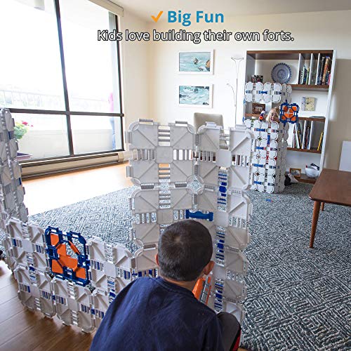 Blaster Boards - 2 Pack | Kids Fort Building Kit for Nerf Wars & C...