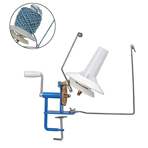 Yarn Ball Winder, Hand-Operated Yarn Ball Winder Swift Yarn Winder...