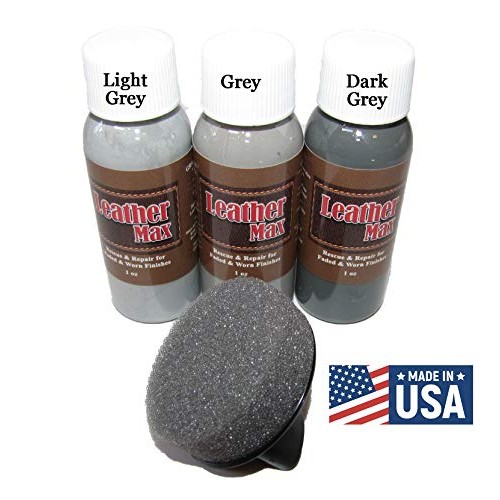 Leather Max Quick Blend Refinish and Repair Kit, Restore Couches, ...