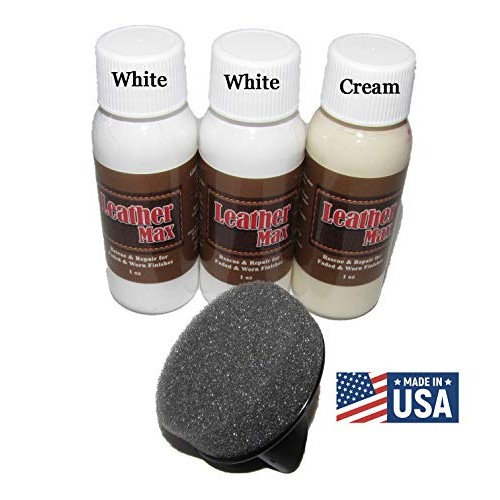 Leather Max Quick Blend Refinish and Repair Kit, Restore Couches, ...