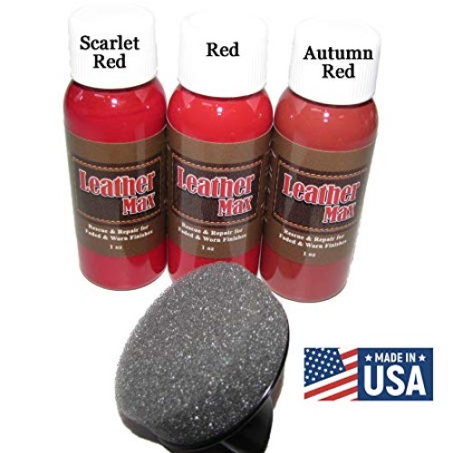 Leather Max Quick Blend Refinish and Repair Kit, Restore Couches, ...