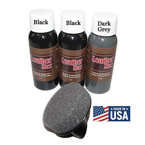 Leather Max Quick Blend Refinish and Repair Kit, Restore Couches, ...