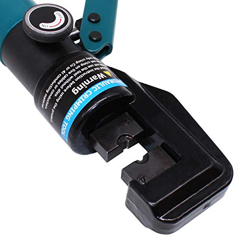 BLIKA 10 Ton Hydraulic Wire Battery Cable Lug Terminal Crimper Cri...