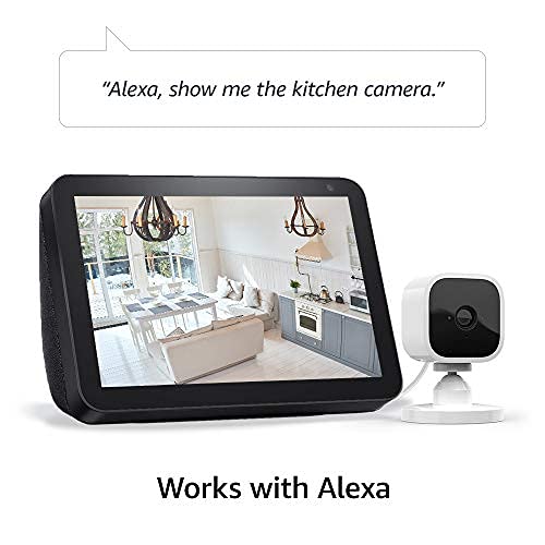 Blink Mini – Compact indoor plug-in smart security camera, 1080p H...