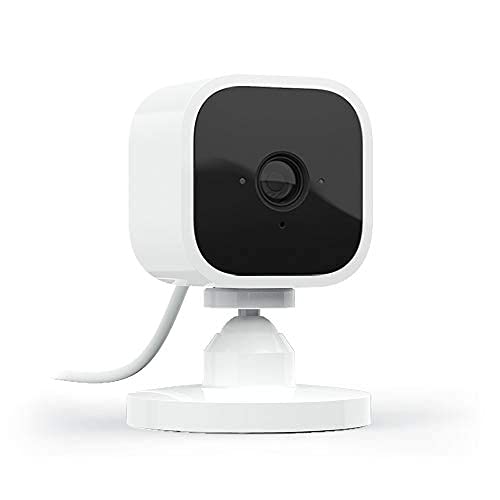 Blink Mini – Compact indoor plug-in smart security camera, 1080p H...