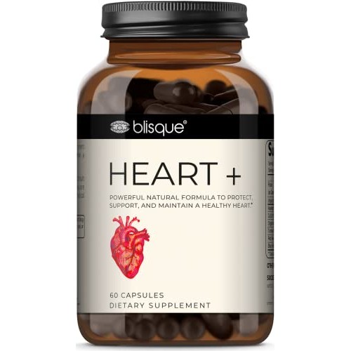 Blisque – Natural Blood Pressure Support Supplement for Heart Heal...