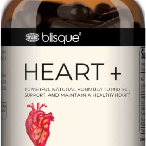 Blisque – Natural Blood Pressure Support Supplement for Heart Heal...