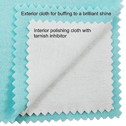 Blitz 117 Premium XL 2-Ply Jewelry Cleaning and Polishing Cloth wi...
