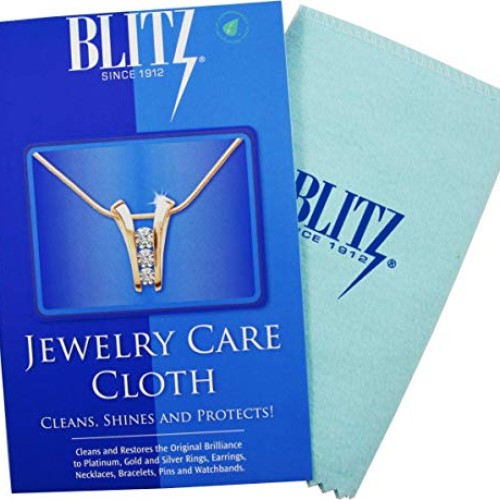 Blitz 117 Premium XL 2-Ply Jewelry Cleaning and Polishing Cloth wi...