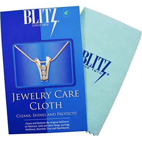 Blitz 117 Premium XL 2-Ply Jewelry Cleaning and Polishing Cloth wi...
