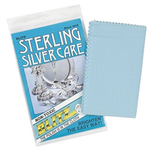 Blitz Silver Care Cloth-Single Ply, Treated, 2 Pack