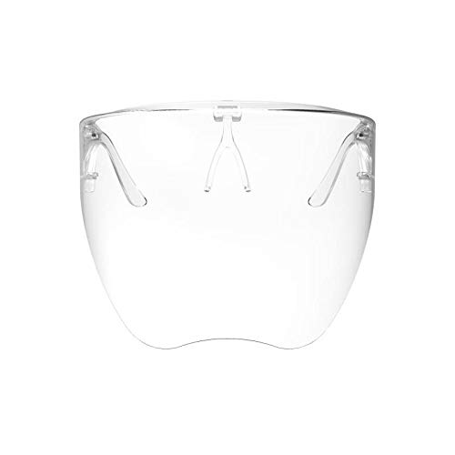 2 Pack New Glasses Full Face Covering, Protective Face Shield Reus...