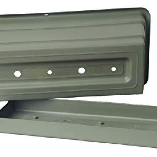 Bloem Dura Cotta Window Box Planter w/Tray, 18, Chocolate DCBT18...