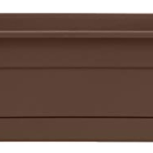 Bloem Dura Cotta Window Box Planter w/Tray, 18, Chocolate DCBT18...