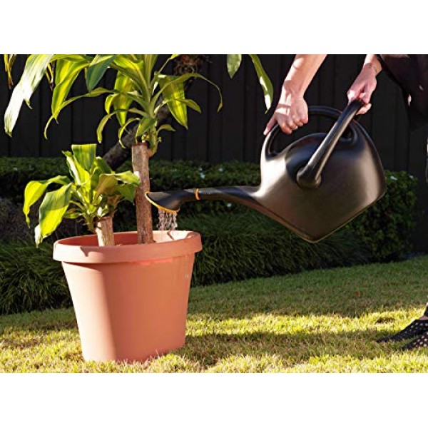 Bloem Easy Pour Watering Can, 2.6 Gallon, Black 20-47287CP