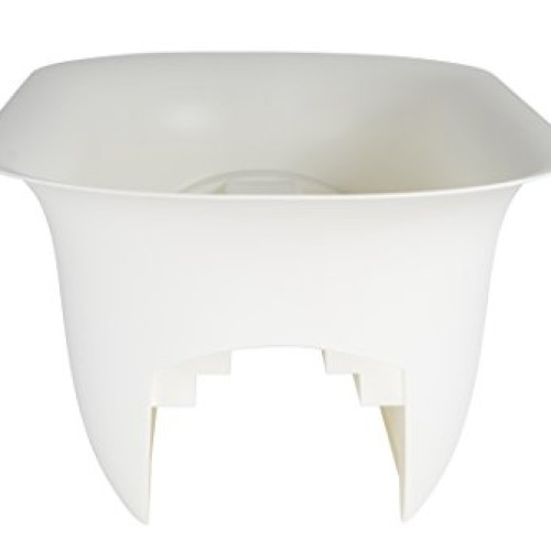 Bloem MR2410 Modica Deck Rail Planter 24 White