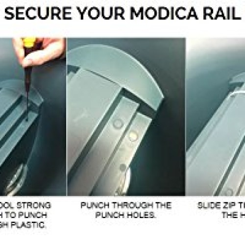 Bloem MR2410 Modica Deck Rail Planter 24 White