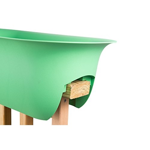 Bloem MR2410 Modica Deck Rail Planter 24 White