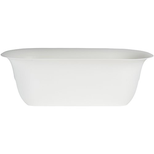 Bloem MR2410 Modica Deck Rail Planter 24 White