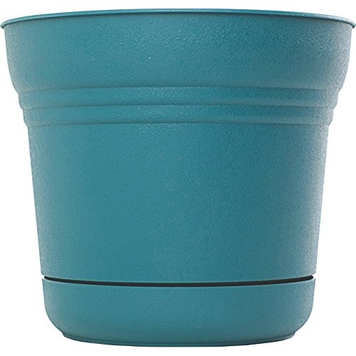 Bloem SP1248 Saturn Planter, 12-Inch, Turbulent