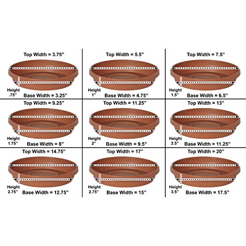 Bloem Terra Plant Saucer Tray 13 Taupe