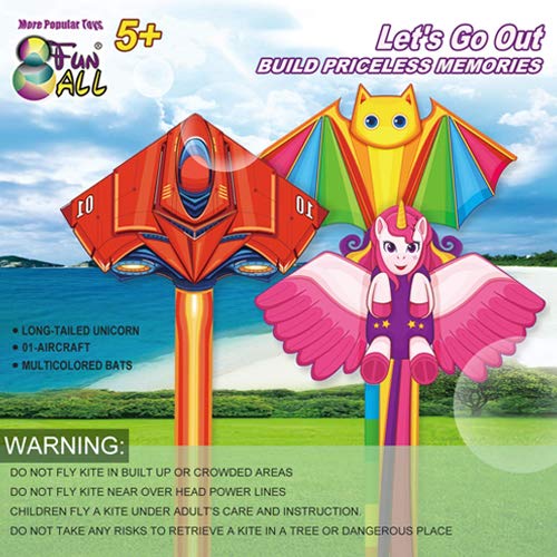 Large Kite|Kites for Kids Easy to Fly the Beach,Kids Toys Unicorn ...