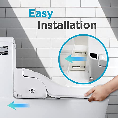 Blooming NB-R1260E Bidet Toilet Seat - Smart Toilet Seat with Stai...