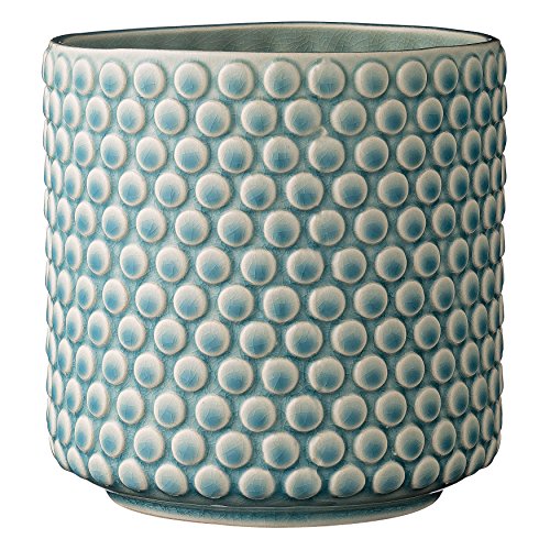 Bloomingville A75100047 Stoneware Pot with Raised Polka Dot Design...