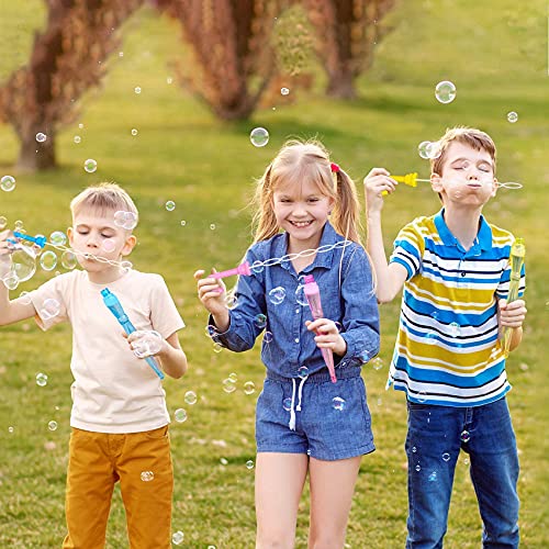 Bloranda Bubble Wands, 12 Pack 15 1 Dozen Bubbles for Kids Bub...