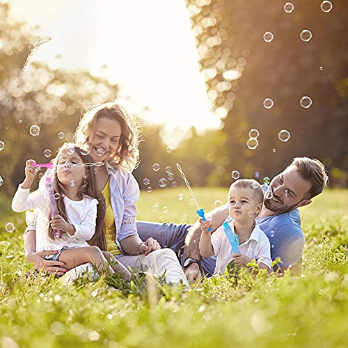 Bloranda Bubble Wands, 12 Pack 15 1 Dozen Bubbles for Kids Bub...