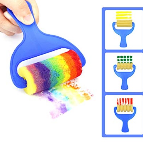 Early Learning Kids Paint Set Washable Finger Paint with Assorted ...
