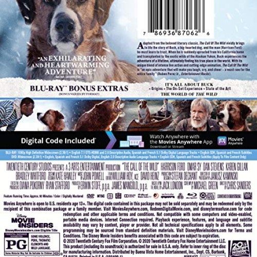 Call Of The Wild, The Blu-Ray