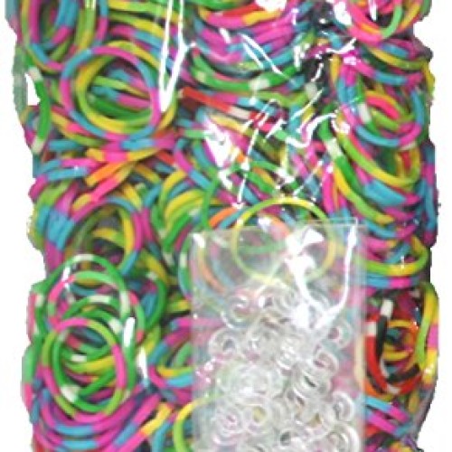Bluedot Trading 1200-Piece Do-It-Yourself Bracelet Kit Refill Pack...