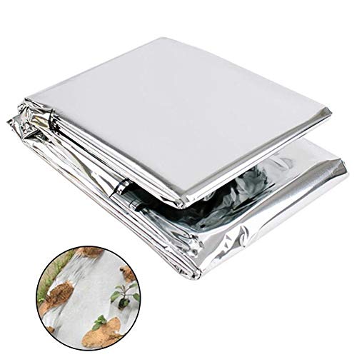 BlueRCKing 2Pcs Silver Plants Reflective Film Garden Greenhouse Fo...