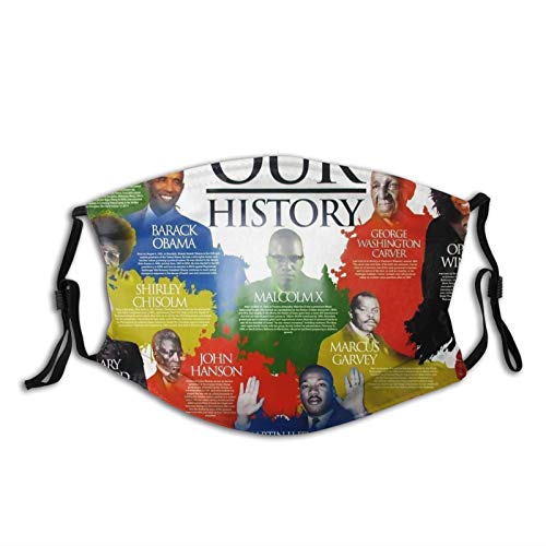 Bluestar African American Face Mask Washable Balaclava Outdoor Nos...
