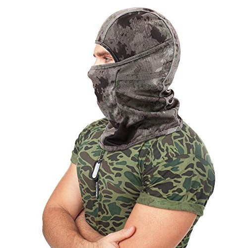 3 Pieces Balaclava Mask Motorcycle Windproof Camouflage Fishing Fa...
