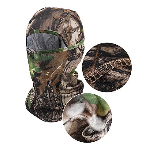 3 Pieces Balaclava Mask Motorcycle Windproof Camouflage Fishing Fa...