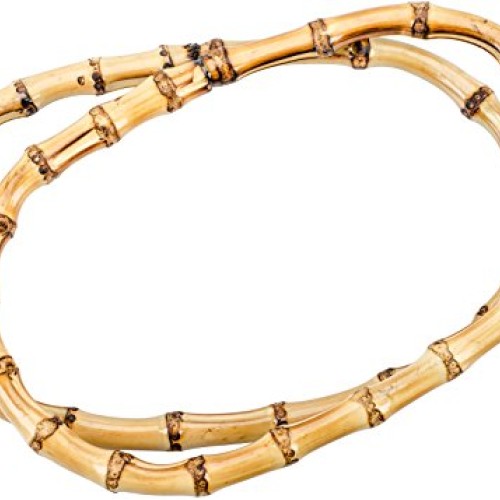 Blumenthal Lansing Bamboo Handbag Handles Oval Shape, 2 Pieces, 85...