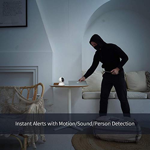 blurams Security Camera, 2K Indoor Camera 360-degree Pet Camera fo...