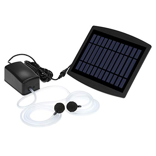 Solar Oxygen Air Fountain Pump, Solar Powered Watering Pump Kit wi...