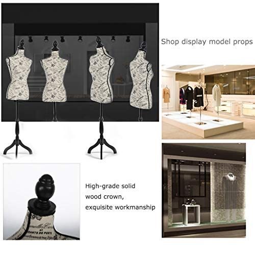 Dressform Mannequin Torso Dress Form 60-67 Inch Height Adjustable ...