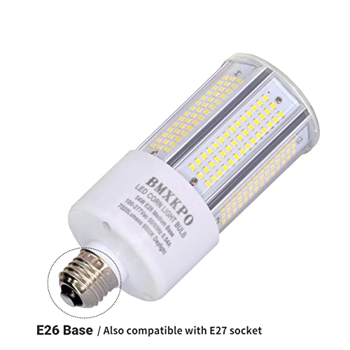 BMXKPO 2 Pack 600W Equivalent LED Corn Light Bulb 7020LM 54W Corn ...