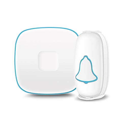 Wireless Doorbell, Bo Ying Waterproof Door Bell with 38 Melodies a...