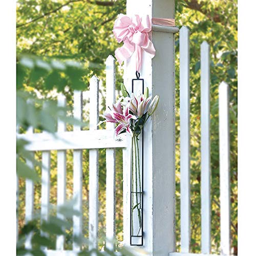 Hanging Glass Planter Water Iron Art Hydroponic Vase Transparent T...