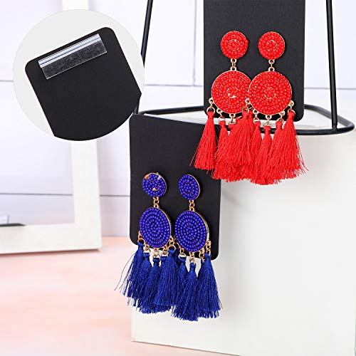 150 Pieces Earring Card Adapter Self-Adhesive Lip Adapter Plastic ...
