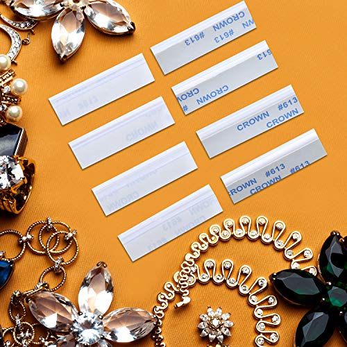 150 Pieces Earring Card Adapter Self-Adhesive Lip Adapter Plastic ...