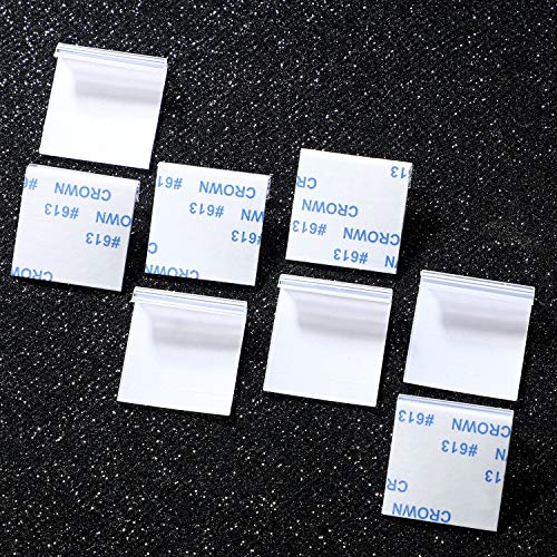 80 Pieces Earring Card Adapter Adhesive Lip Hanger Self-Adhesive L...